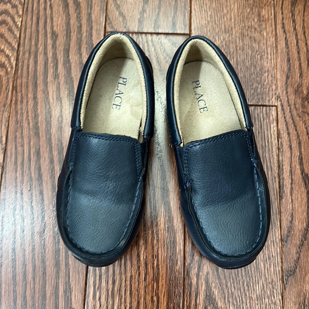 Toddler Navy Loafers